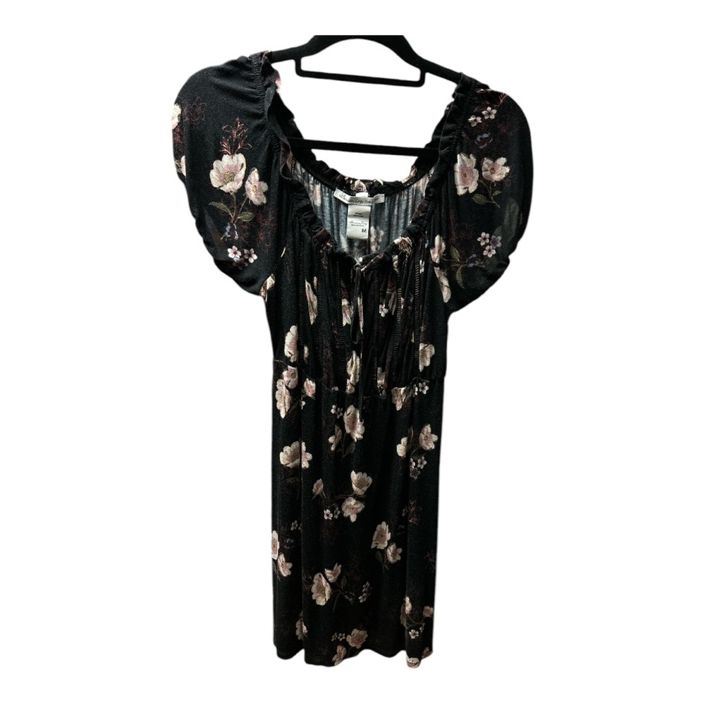 American Rag Black Floral BOHO Dress